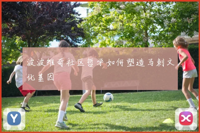 波波维奇社区哲学如何塑造马刺文化基因